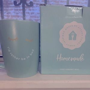 Oversized Ceramic mug.  Designed by Ayesha Curry. Never used.